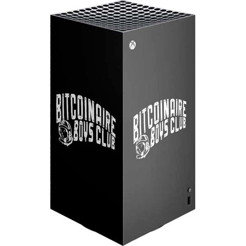Bitcoinaire Boys Club XBox Series X Digital Edition Console Skin